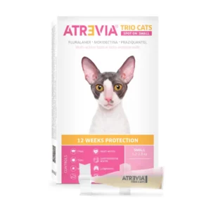 Atrevia Trio Cats Small X 1 Pipeta 1.2 a 2.8 kg