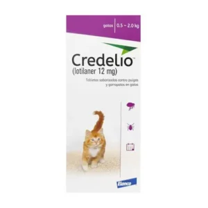 Credelio Gato Pequeño 0.5 a 2 kg x 1 und