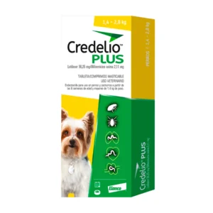 Credelio Plus 1.4 A 2.8 Kg x 1 und