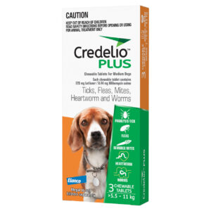Credelio Plus 5.5 A 11 Kg x 1 und