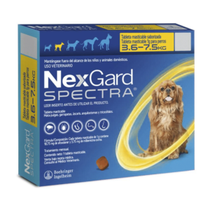 Nexgard Espectra S 3.5 A 7.5 Kg x 1 und