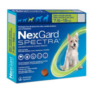 Nexgard Espectra M 7.5 A 15 Kg x 3 und