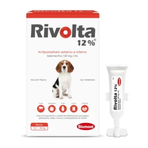 Rivolta 12% Selamectina 10.1 A 20 Kg x 1 und