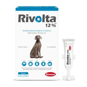 Rivolta 12% Selamectina 20.1 A 40 Kg x 1 und