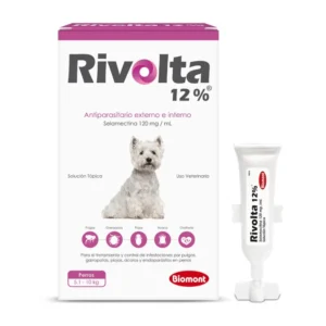 Rivolta 12% Selamectina 5.1 A 10 Kg x 1 und