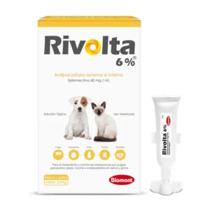 Rivolta 6% Selamectina Hasta 2.5 Kg x 1 und