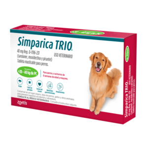 Simparica Trio x 1 Tab 20 A 40 Kg