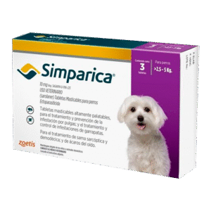 Simparica x 1 Tab 2.5 A 5 Kg