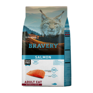 Bravery Salmon Adult Cat Sterilized 2 Kg
